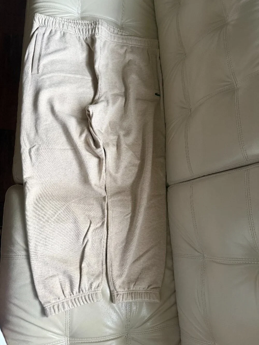Three ((3) Lacoste Men's Cotton Fleece Sweatpants Size: 8-3XL NEW w TAGS